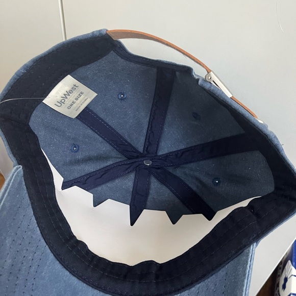 NEW WITH TAGS!!! UpWest Washed Baseball Cap - Picture 3 of 4